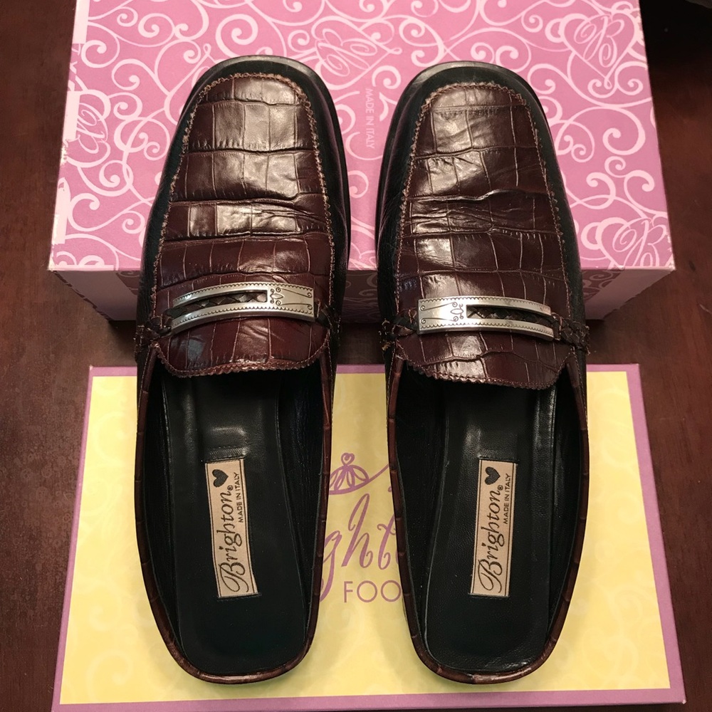 BRIGHTON SIZE 9 1/2 LADIES DRESS SHOES